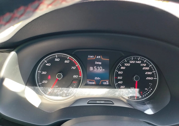 Seat Leon cena 56400 przebieg: 155000, rok produkcji 2018 z Tychy małe 46
